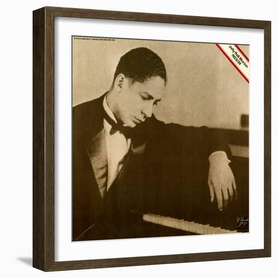 Jelly Roll Morton - 1923/24-null-Framed Art Print