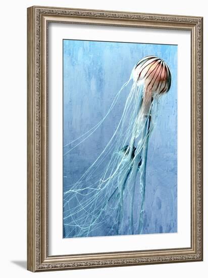 Jelly Swim-Kimberly Allen-Framed Art Print