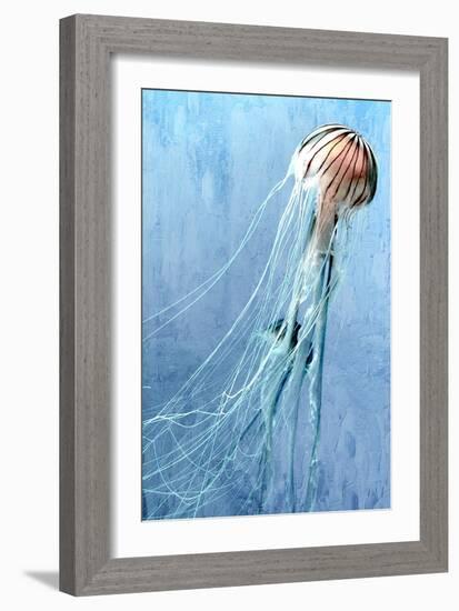 Jelly Swim-Kimberly Allen-Framed Art Print