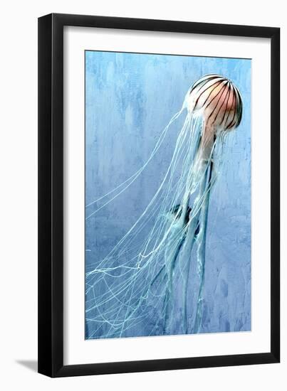 Jelly Swim-Kimberly Allen-Framed Art Print