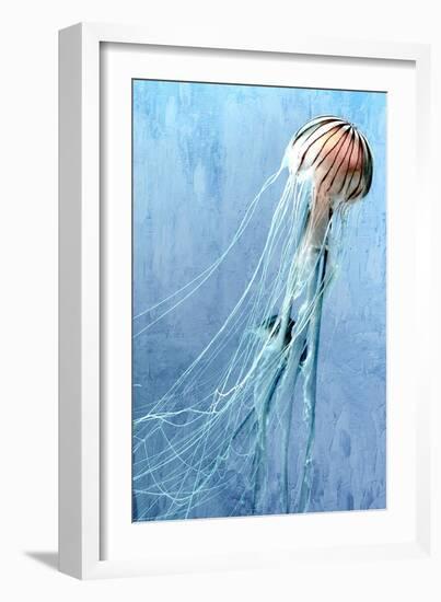 Jelly Swim-Kimberly Allen-Framed Art Print