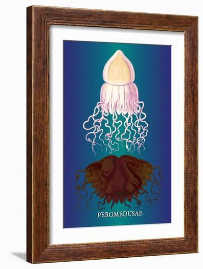 Jellyfish: Peromedusae-Ernst Haeckel-Framed Art Print