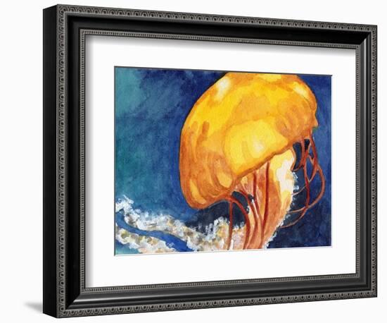 Jellyfish-Jennifer Redstreake Geary-Framed Premium Giclee Print