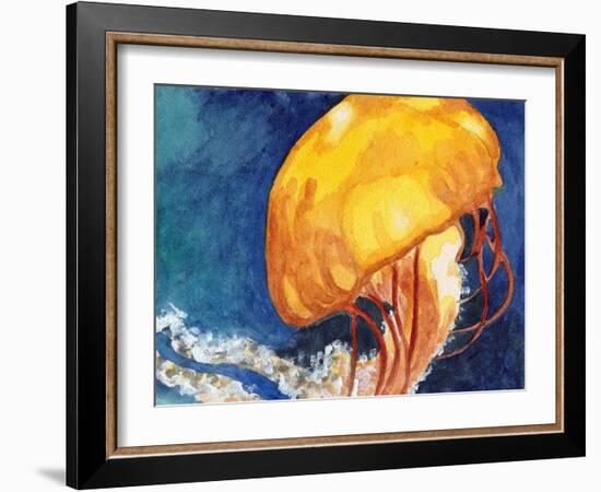 Jellyfish-Jennifer Redstreake Geary-Framed Art Print