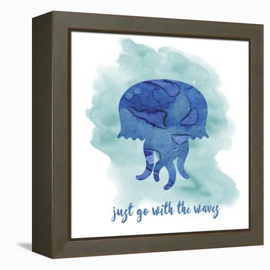 Jellyfish-Erin Clark-Framed Premier Image Canvas