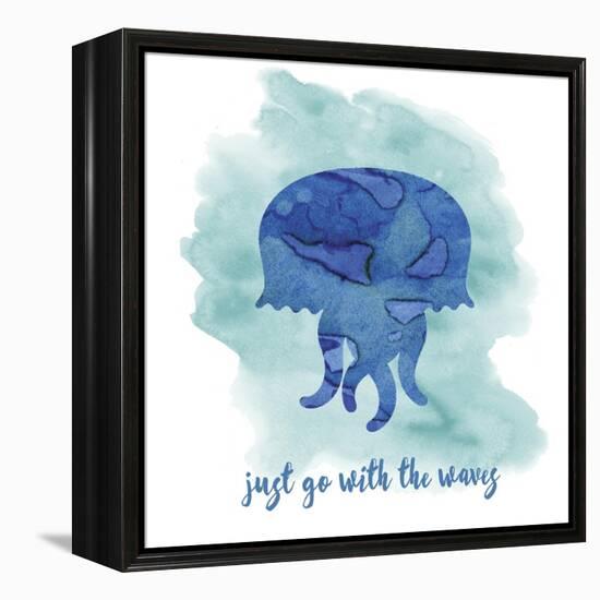 Jellyfish-Erin Clark-Framed Premier Image Canvas