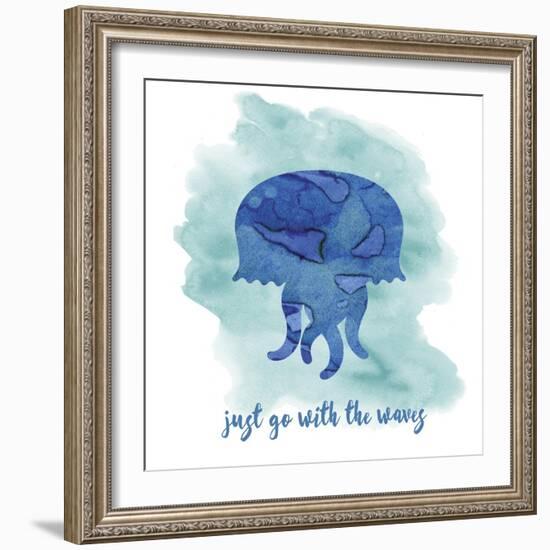 Jellyfish-Erin Clark-Framed Giclee Print