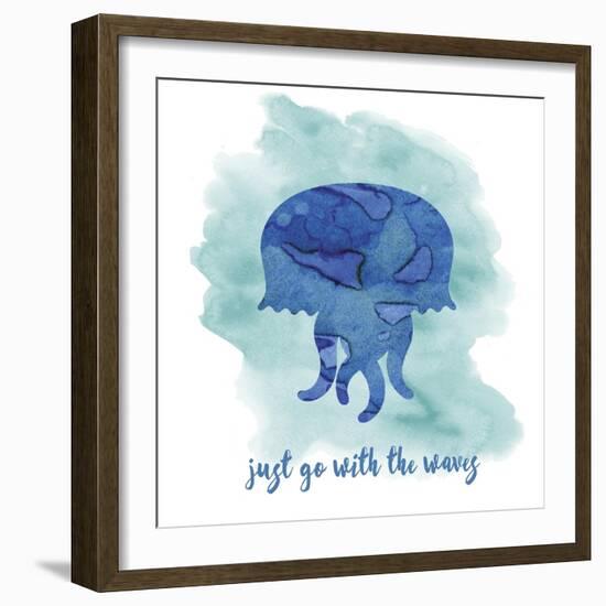 Jellyfish-Erin Clark-Framed Giclee Print