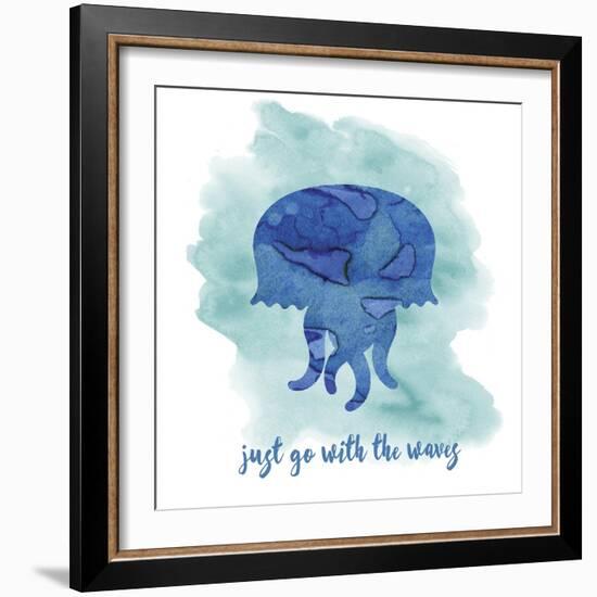 Jellyfish-Erin Clark-Framed Giclee Print