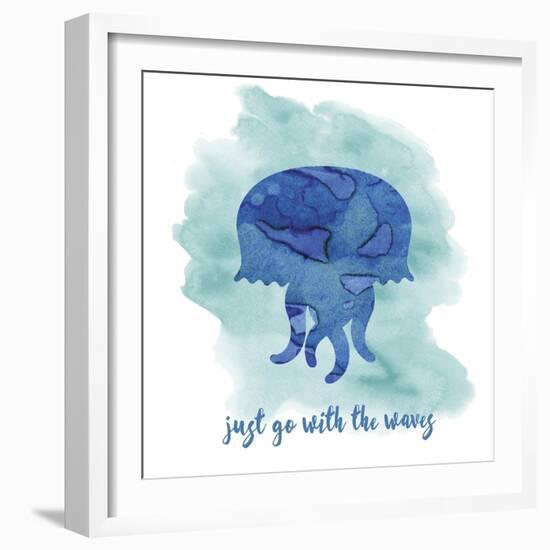 Jellyfish-Erin Clark-Framed Giclee Print