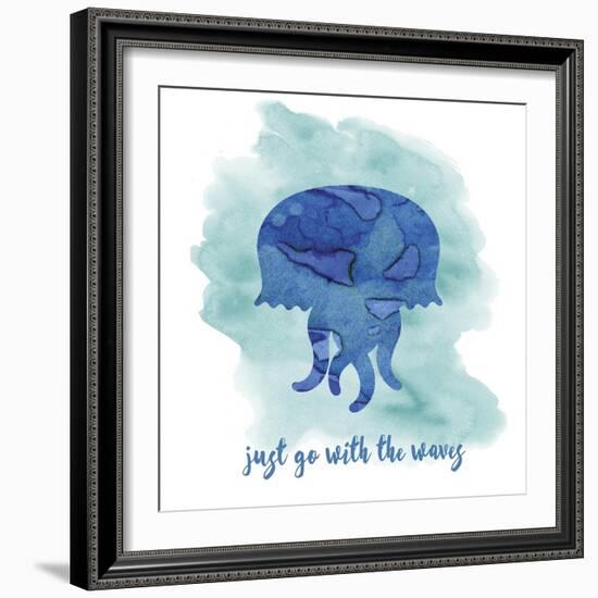 Jellyfish-Erin Clark-Framed Giclee Print