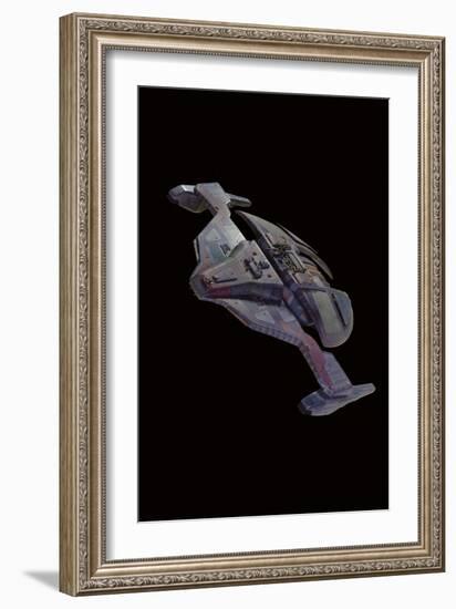 Jem'Hadar Spaceship Model, Used in 'Star Trek: Deep Space Nine', C.1993-null-Framed Giclee Print