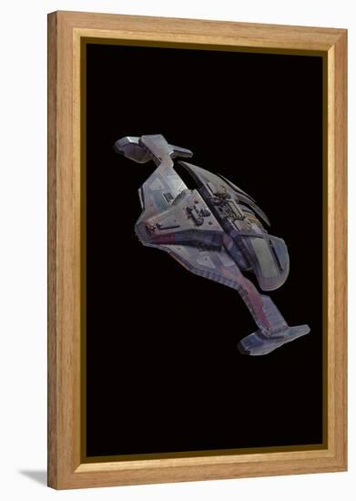 Jem'Hadar Spaceship Model, Used in 'Star Trek: Deep Space Nine', C.1993-null-Framed Premier Image Canvas