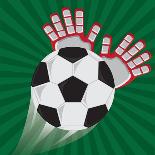 Soccer Club Design-Jemastock-Art Print
