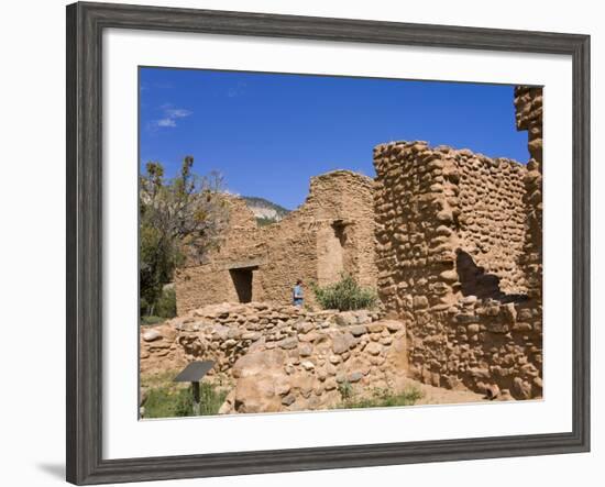 Jemez State Monument, Albuquerque, New Mexico, United States of America, North America-Richard Cummins-Framed Photographic Print