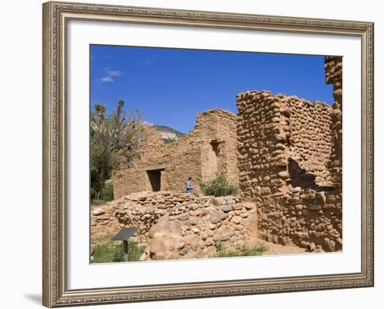 Jemez State Monument, Albuquerque, New Mexico, United States of America, North America-Richard Cummins-Framed Photographic Print