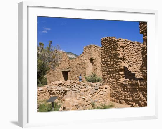 Jemez State Monument, Albuquerque, New Mexico, United States of America, North America-Richard Cummins-Framed Photographic Print