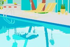 Palm Springs Hotel-Jen Bucheli-Art Print