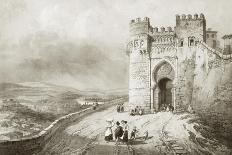 City Gate in Toledo-Jenaro Perez Villaamil-Art Print