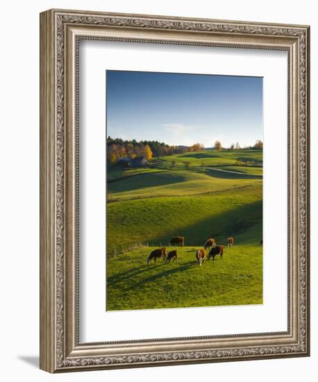 Jenne Farm, Nr Woodstock, Vermont, USA-Alan Copson-Framed Photographic Print