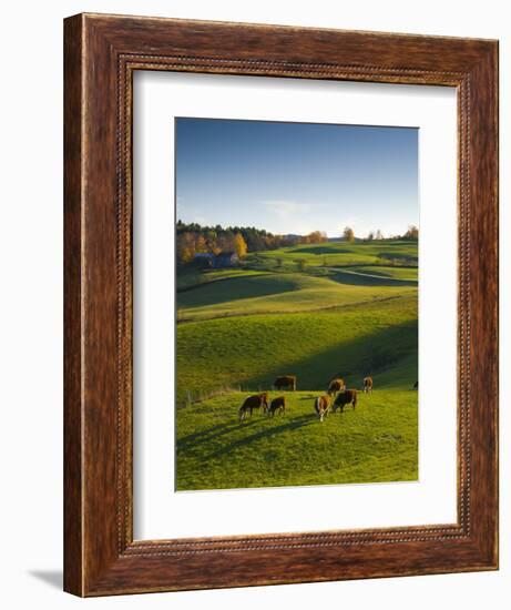 Jenne Farm, Nr Woodstock, Vermont, USA-Alan Copson-Framed Photographic Print