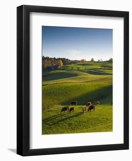 Jenne Farm, Nr Woodstock, Vermont, USA-Alan Copson-Framed Photographic Print