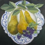Fruit on a Plate, 2014-Jennifer Abbott-Framed Giclee Print