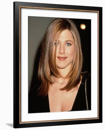 Jennifer Aniston-Mirek Towski-Framed Premium Photographic Print