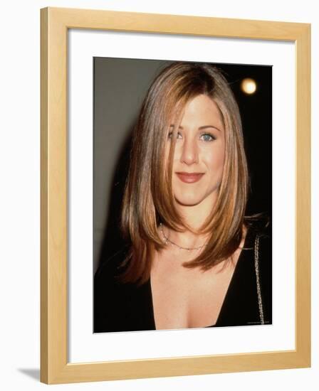 Jennifer Aniston-Mirek Towski-Framed Premium Photographic Print
