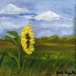 Eastern Plains Sunflower-Jennifer Frances Azadmanesh-Giclee Print