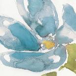 Drippy Flower Abstract II-Jennifer Goldberger-Art Print