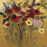 Rose Garden II-Jennifer Harwood-Framed Stretched Canvas