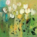 White Tulips I-Jennifer Harwood-Art Print