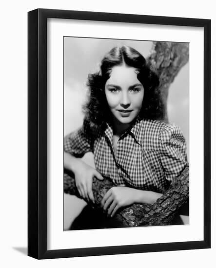 Jennifer Jones (photo)-null-Framed Photo