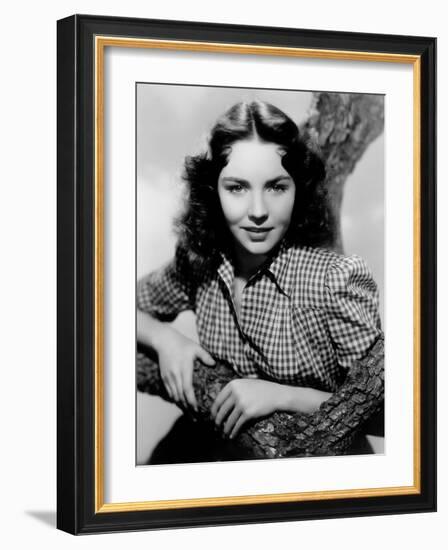 Jennifer Jones (photo)-null-Framed Photo