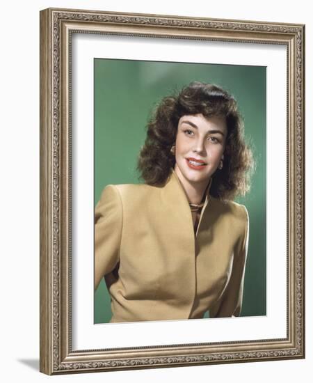 Jennifer Jones (photo)-null-Framed Photo