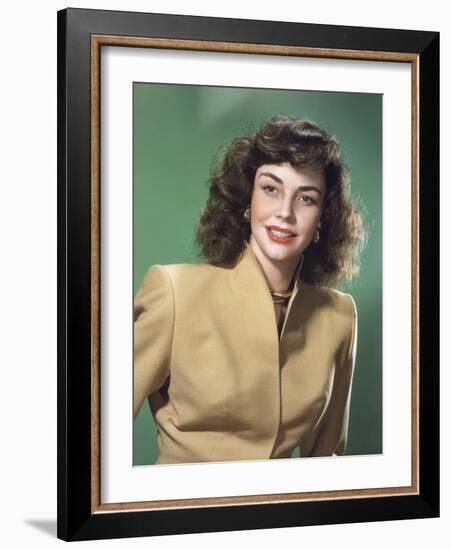 Jennifer Jones (photo)-null-Framed Photo