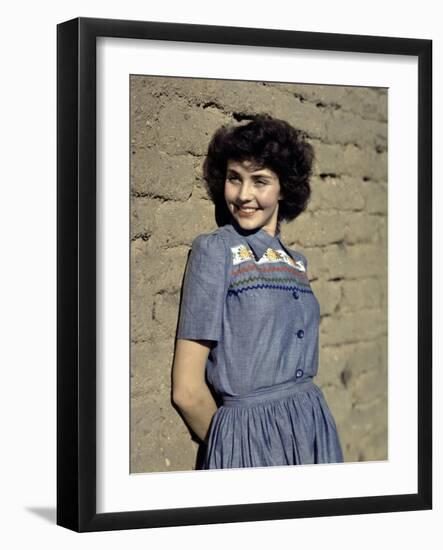 Jennifer Jones (photo)-null-Framed Photo