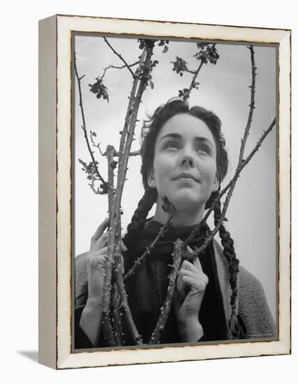 Jennifer Jonesin Scene from "Song of Bernadette"-John Florea-Framed Premier Image Canvas