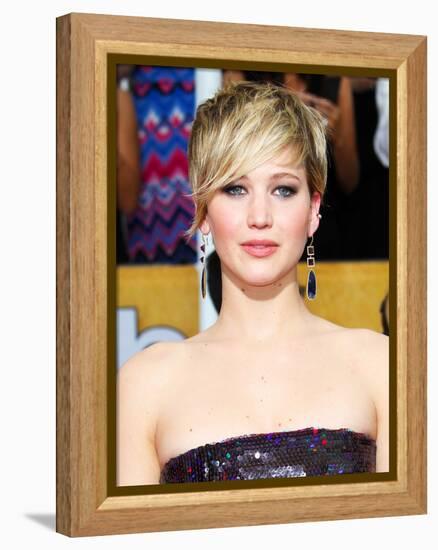 Jennifer Lawrence-null-Framed Stretched Canvas