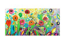 Flower Garden Jazz-Jennifer Lommers-Art Print