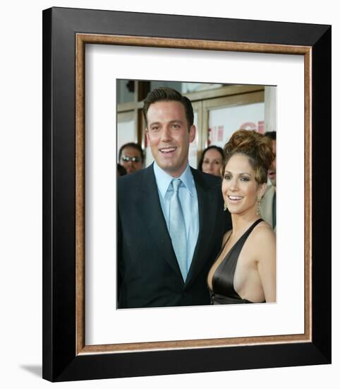 Jennifer Lopez And Ben Affleck-null-Framed Photo