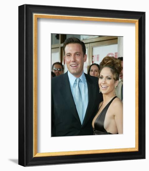 Jennifer Lopez And Ben Affleck-null-Framed Photo