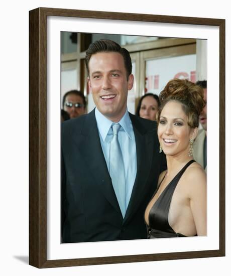 Jennifer Lopez And Ben Affleck-null-Framed Photo