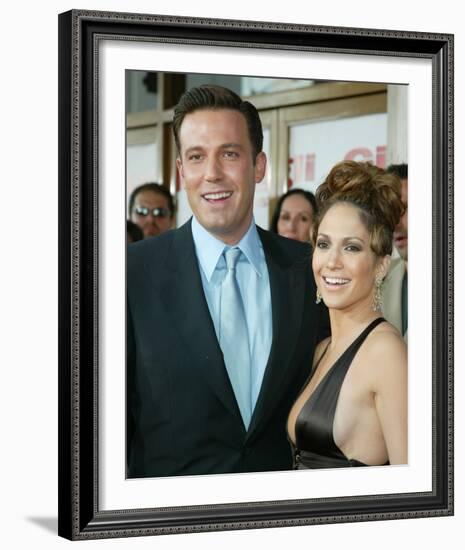 Jennifer Lopez And Ben Affleck-null-Framed Photo