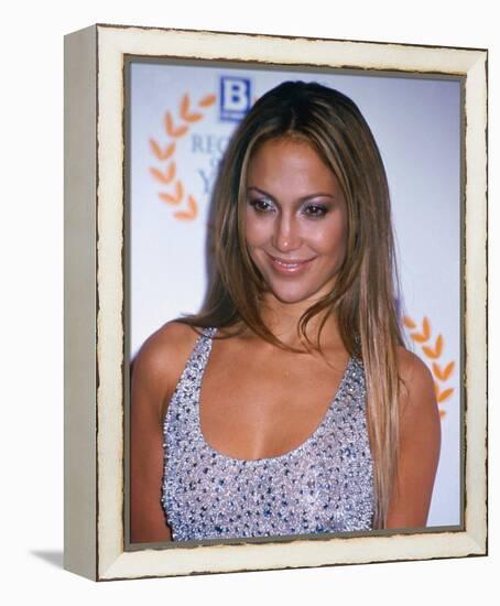 Jennifer Lopez-null-Framed Stretched Canvas