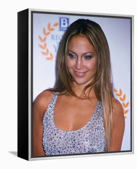 Jennifer Lopez-null-Framed Stretched Canvas