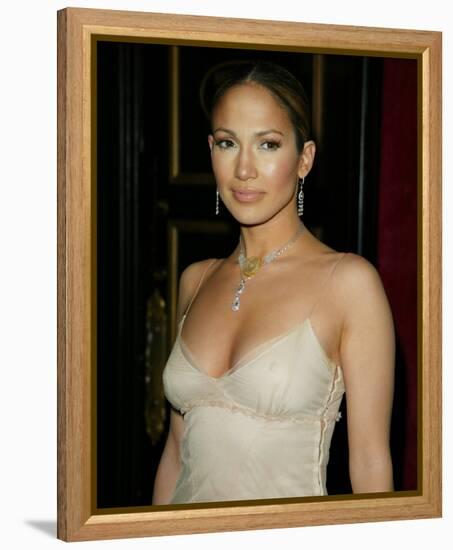 Jennifer Lopez-null-Framed Stretched Canvas