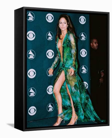 Jennifer Lopez-null-Framed Stretched Canvas