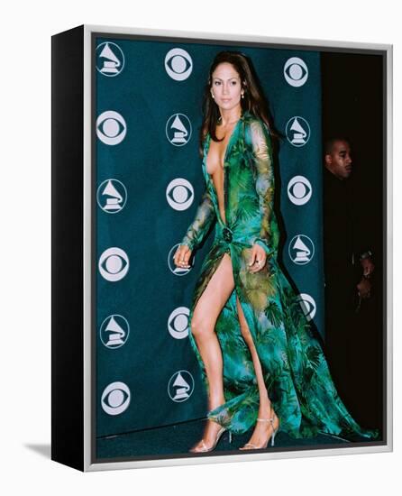 Jennifer Lopez-null-Framed Stretched Canvas